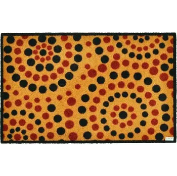 Rohožka Hrubá protiskluzová rohožka na gumě, s okrajem, červená 120x200cm