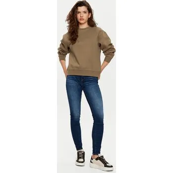 Pánské oblečení Tommy Hilfiger Mikina WW0WW41246 Khaki Relaxed Fit L