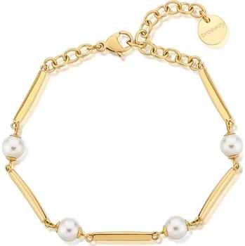 Náramek Pozlacený náramek Brosway Affinity BFF165, 18 cm