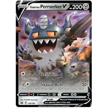Sběratelská karetní hra Pokémon TCG Galarian Perrserker V 129/196