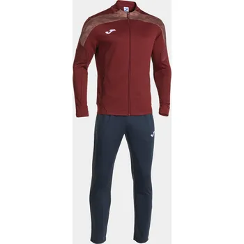 Pánská móda Tepláková souprava Joma Championship VIII bordo/tmavě modrá (4XL)