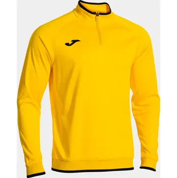 Pánská móda Mikina Joma Combi Premium žlutá/černá (4XS/128)