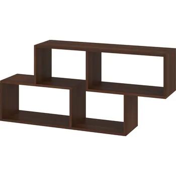 police Max-i Závěsná police MX-07 Zvolte barvu:: ořech - tmavý