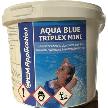 Bazénová chemie Triplex tablety MINI 3kg (po 20g) - chlor trio (kombi tablety) AQUA BLUE