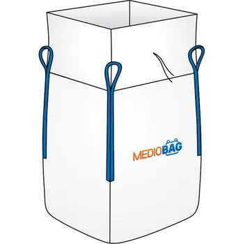 Pytle na odpadky Big bag nový: 090x80x80cm Z/RD 1000 kg