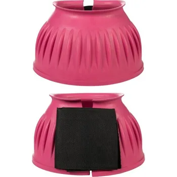 Vybavení pro koně HKM Gumové zvony -Atlanta- pár, růžové, S