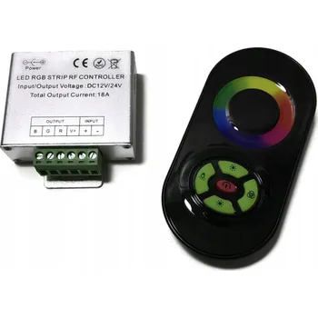 LED osvětlení RGB LED OVLADAČ RÁDIOVÝ DOTYKOVÝ