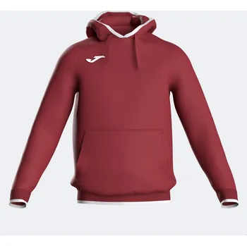 Pánská mikina Mikina s kapucí Joma Combi Premium bordo/bílá