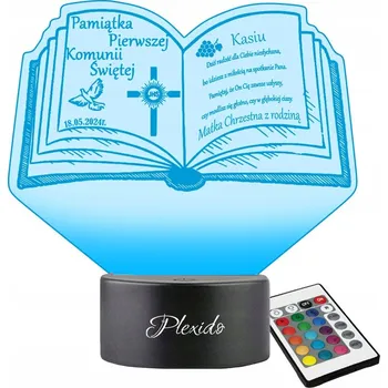 Lampička Noční lampa Plexido vícebarevná