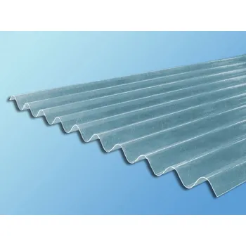 Průsvitná krytina ELYPLAST ELYPLAST Sklolaminát pro prosvětlení vlnitých plechů 94/35, čirá, 940 x 6000mm, tl.0,8mm, 1xUV