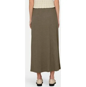 Dámská sukně JDY Maxi sukně Dalila 15317570 Zelená Regular Fit L