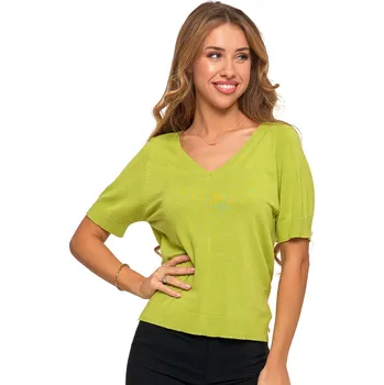 Dámská halenka Moraj svetřík BDS2800 - zelená, S