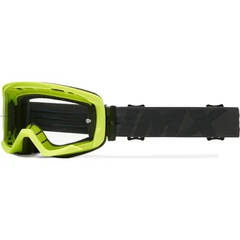 Motocyklové brýle Motorkosové brýle iMX Endurance Flip fluo žluto-černé s čirým plexi