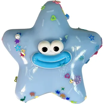 Dětský míč Mačkací hračka Pinch Family Barva: Modrá