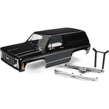 RC náhradní díl Traxxas Traxxas karosérie Chevrolet Blazer 1979 černá (pro #8072X)