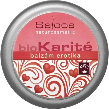 Tělový krém SALOOS Bio Karité balzám Erotika 50 ml