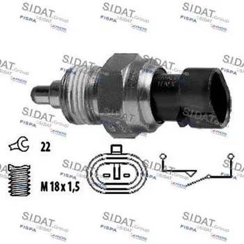 Spínač, světlo zpátečky AGB E13-0013