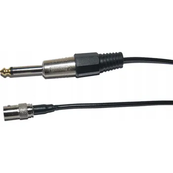 Audio kabel Koaxiální kabel PAV Kabel BNC zásuvka / 6,3 mm mono konektor 2 m