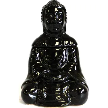 Aroma lampa Aroma Lampa Sedící Buddha Varianta: Černá -