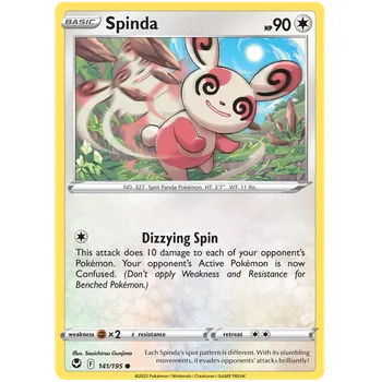 Sběratelská karetní hra Pokémon TCG Spinda 141/195 - Reverse Holo