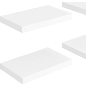 police Nástěnná police HoneyComb 40x23x3,8 cm bílá