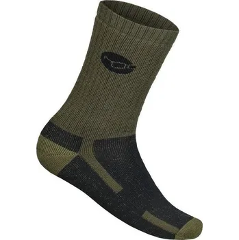 Rybářské oblečení Korda Ponožky Kore Merino Wool Sock Olive-Velikost 41 - 43