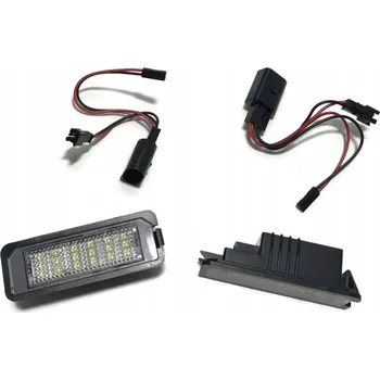 Osvětlení SPZ LED SVĚTLA OSVĚTLENÍ SPZ VW GOLF 5 6 POLO PASSAT CC