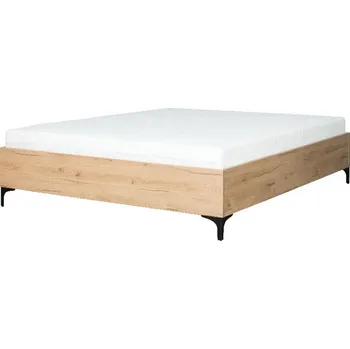 Postel 160 postel Panama PA160 MB DSC, v tmavým dubu, 166&nbsp;x 39,5 x 205,5&nbsp;cm