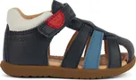 Dětské kožené sandály Geox SANDAL MACCHIA tmavomodrá barva B254VA.0CL54., EUR 21