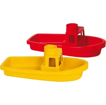 Hračka pro nejmenší Gowi loďka červená nebo žlutá 1 ks