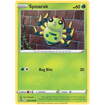 Karetní hra Pokémon TCG Spinarak 003/195