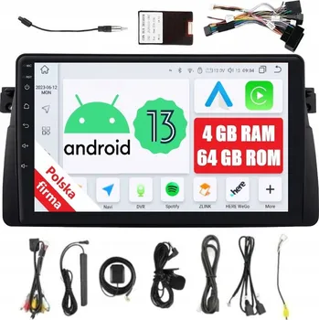 Autorádio Autorádio Marsdev 5SMDBMWE469002 2-DIN