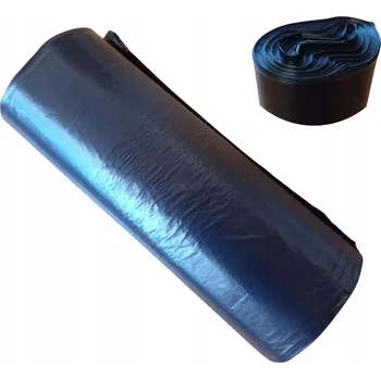 Pytle na odpadky Pytle na odpadky 60L 10 Ks, černé, vázané, silné, silné, prostorné