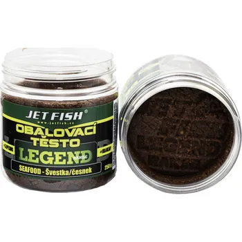 Návnadová pasta Jet Fish Obalovací Těsto Legend Range Seafood Švestka Česnek 250 g