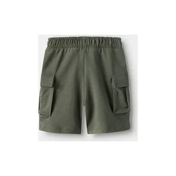 Pánské kraťasy NAME IT Sportovní kraťasy Mollie 13240449 Zelená Regular Fit 128