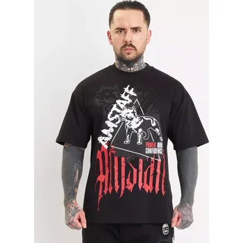 Pánské tričko Amstaff pánské tričko Cyrak Black