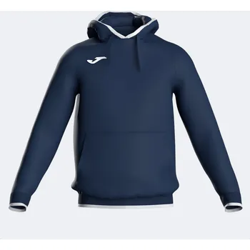 Pánská mikina Mikina s kapucí Joma Combi Premium tmavě modrá/bílá (3XL)