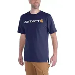 Carhartt triko Core Logo S-Sleve T-Shirt S navy