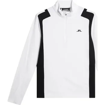 J.Lindeberg Lukas Quarter Zip Mid layer pánská mikina, bílá pánské, XL