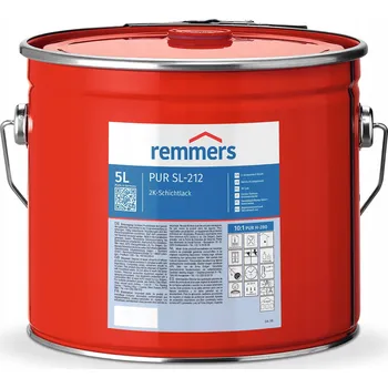 Lak na dřevo Remmers PUR SL-212/30 Polyuretanový lak na nábytek, desky a dřevo 5L polomatný