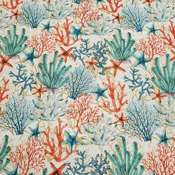 BYTEMA Dekorační látka KORÁLY 140 cm