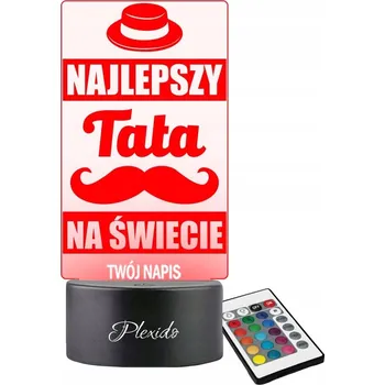 Lampička Noční lampa Plexido vícebarevná