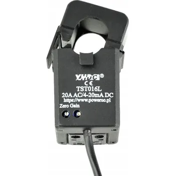 Bezpečnostní kamera YHDC Měřicí transformátor proudu 20A na 4-20mA DC +24V DC TST016T