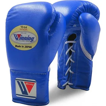 Boxerské rukavice Zápasové boxerské rukavice Winning - modré