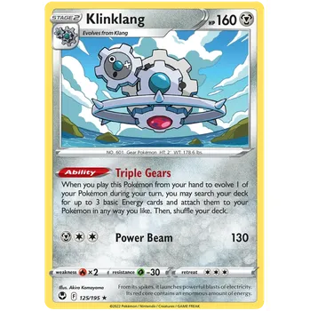 Sběratelská karetní hra Pokémon TCG Klinklang 125/195