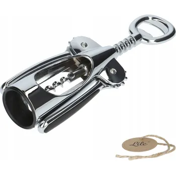 Otvírák Vývrtka otvírák na víno lahví ruční ocelový