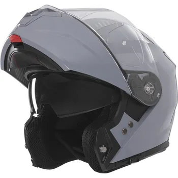 Helma na motorku přilba N968, NOX (šedá, vel. XL)