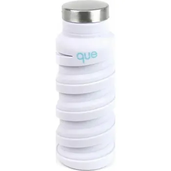 Láhev QUE skládací silikonová lahev 355ml glacier white