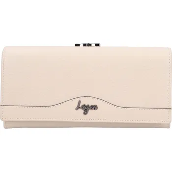 Peněženka Dámská kožená peněženka Lagen Synne - krémová
