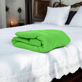 Prostěradlo PROSTĚRADLO JERSEY S GUMOU 80X200 SVĚTLE ZELENÉ